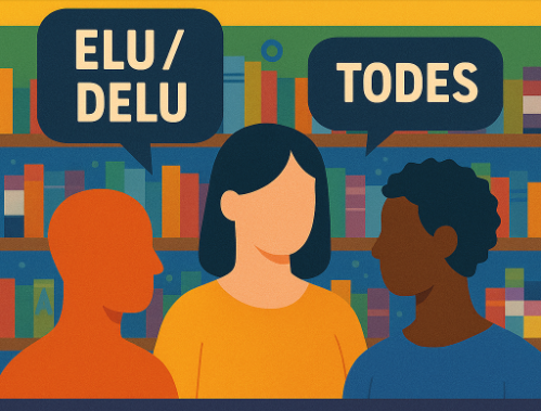 Imagem gerada por inteligência artificial representa o uso da linguagem neutra